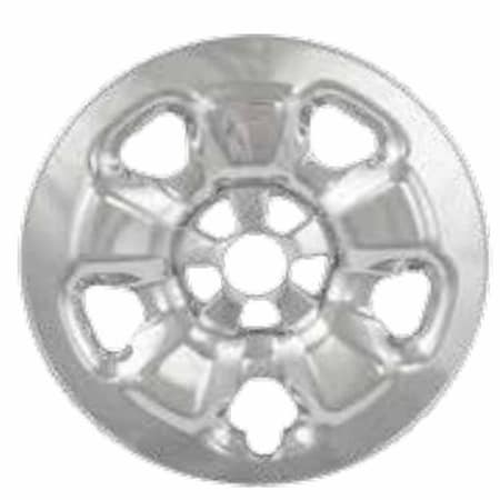 Coast2Coast 17", 5 Spoke, Chrome Plated, Plastic, Set Of 4, Compatible With Steel Wheels IWCIMP91X